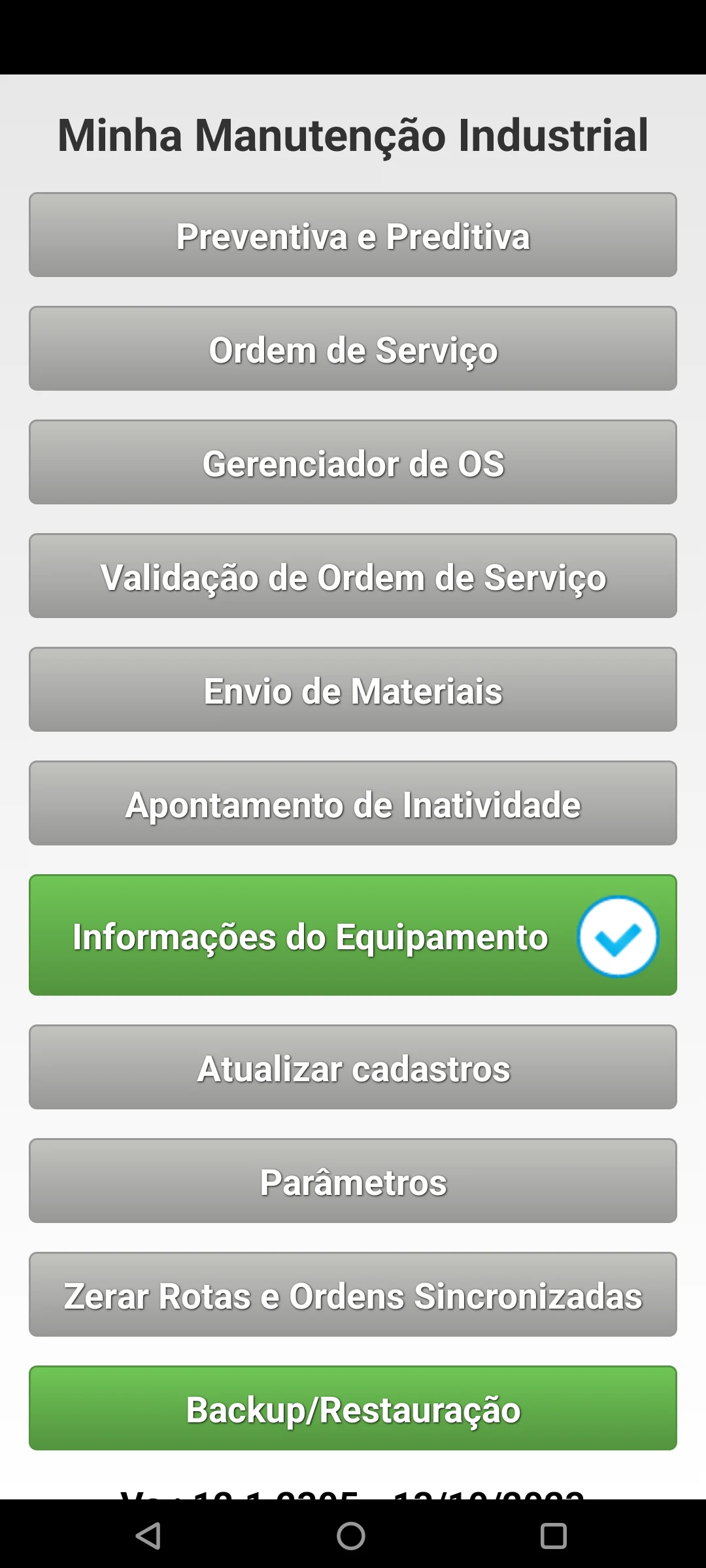 Minha Manutenção Industrial screenshot